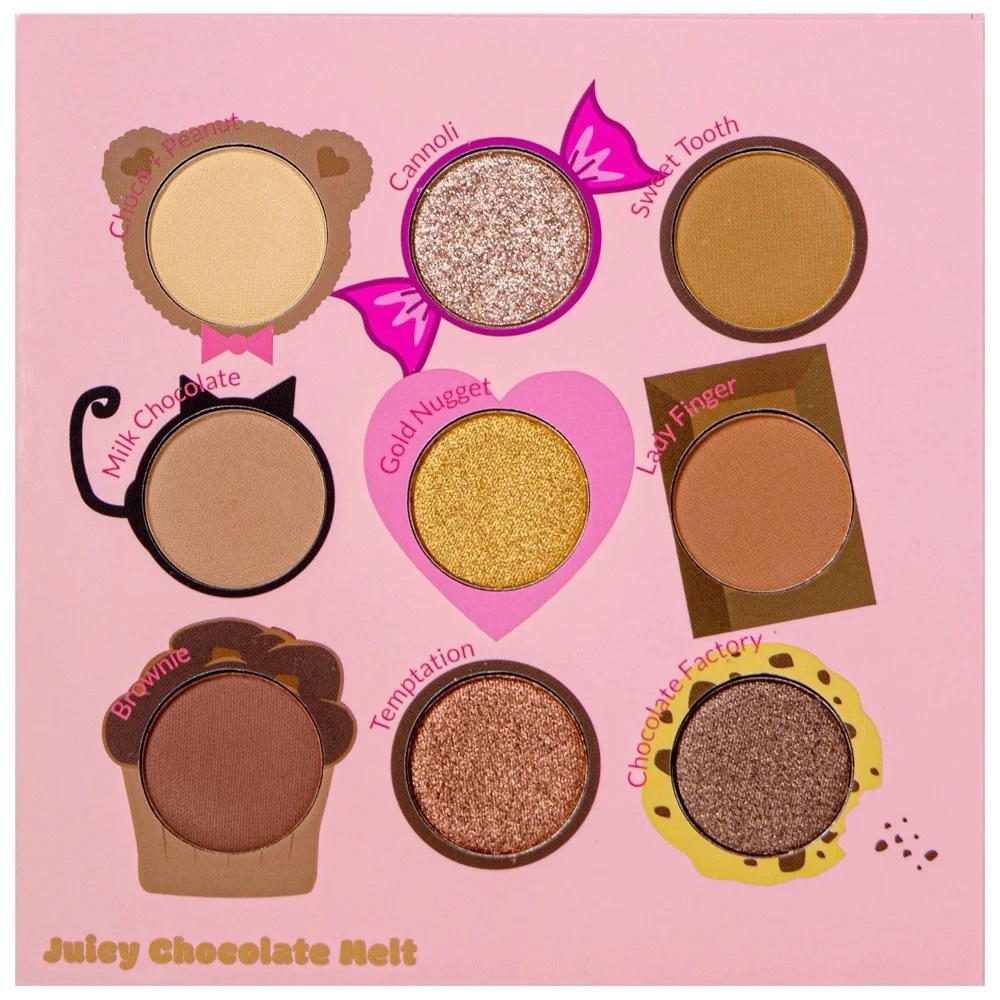 Kimchi Eyeshadow Palette- JUICY NINE PALETTE - 04 JUICY CHOCOLATE MELT